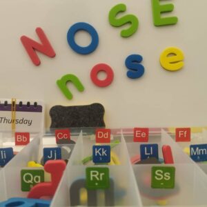MAGNET BOARD FOR LETTERS AND NUMBERS
